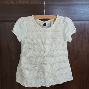 Matilda Jane Whipped Cream Top sz 6